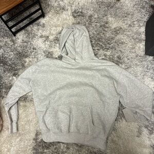 Hollister Light Gray Women's Hoodie